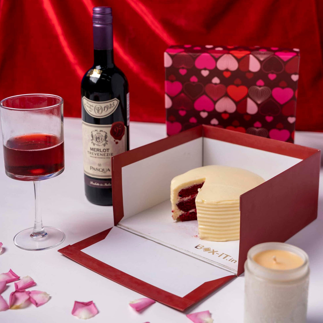 Love Valentine Cake Boxes